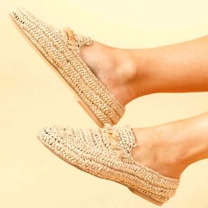 NWT ~ THE SHANTY CORP. Miami Woven Loafers
